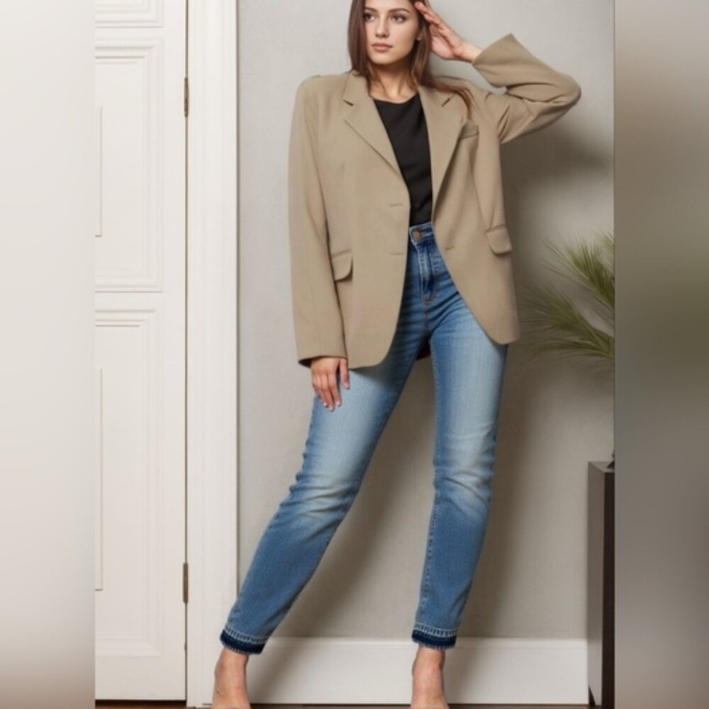 Judy Blue Mid Rise Rigid Magic Straight Leg Released Hem Ankle Jeans Various NEW